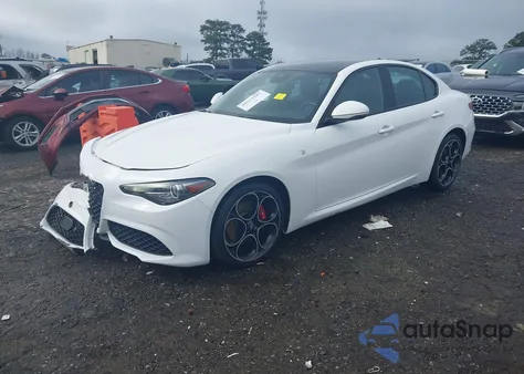 2022 Alfa Romeo Giulia Ti Awd из США, поврежденный, VIN ZARFANBN6N7652848